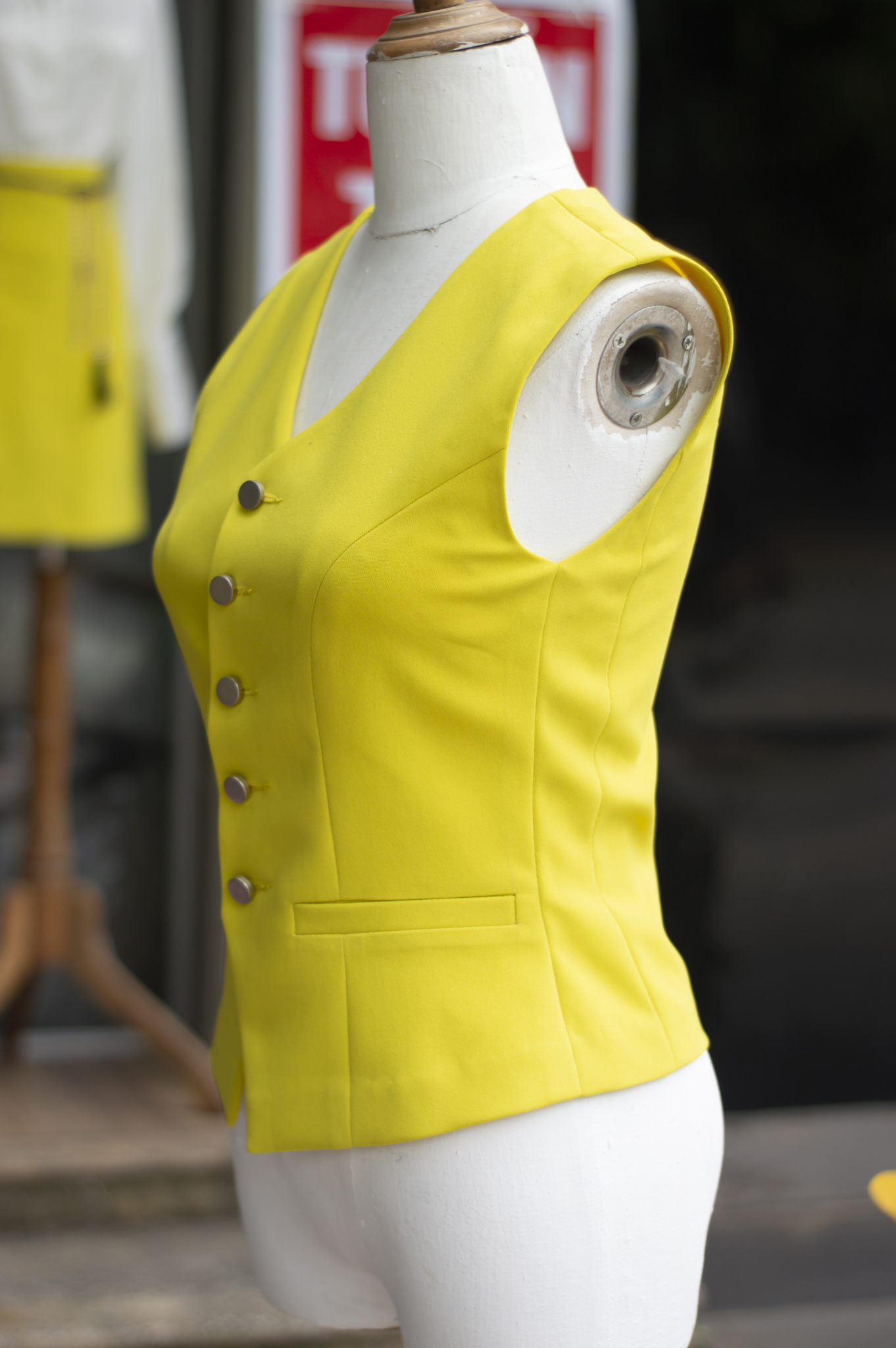 Vest croptop | Áo vest nữ | Set áo vest nữ công sở | Tita Design